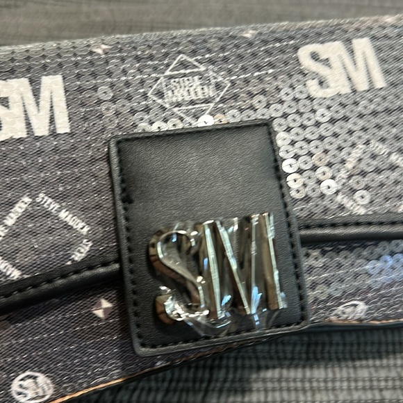 Steve Madden || NWT || Black Multi Genevieve Sequin Purse - Picture 4 of 7